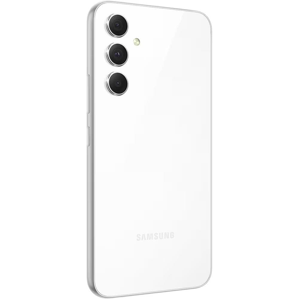 Samsung Galaxy A54 DS White 5G/6.42"/OC/8GB/256GB/32MP/50MP+12MP+5MP/5000mAh + IP67 "SM-A546BZWDEUE" — miniatură