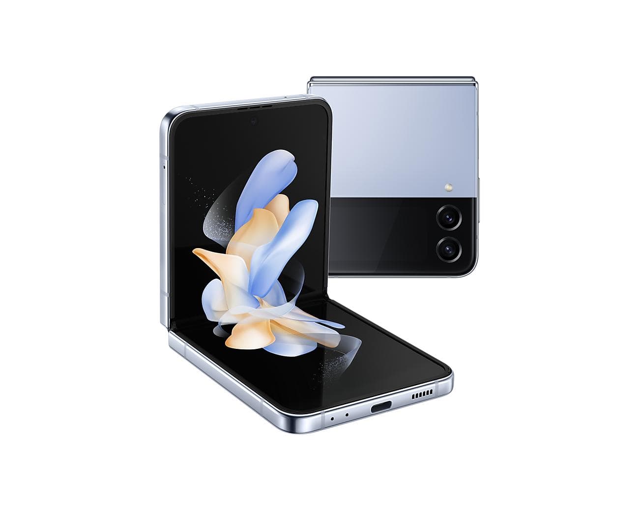 Samsung Galaxy Z Flip4 DS Blue 5G/6.7/OC/8GB/512GB/10MP/12MP+12MP/3700mAh "SM-F721BLBPEUE"