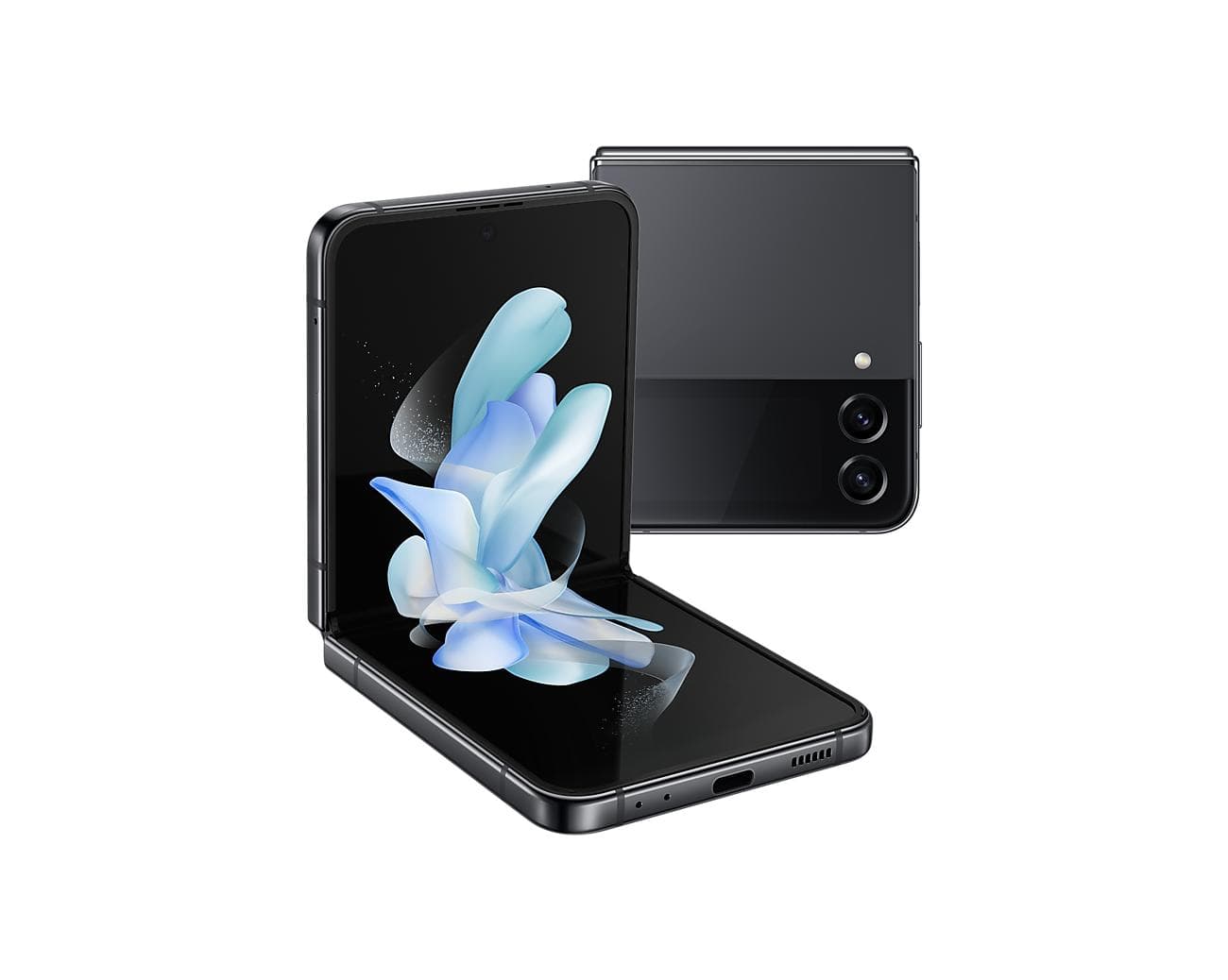 Samsung Galaxy Z Flip4 DS Graphite 5G/6.7/OC/8GB/512GB/10MP/12MP+12MP/3700mAh "SM-F721BZAPEUE"