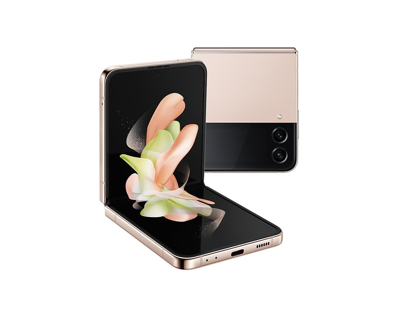Samsung Galaxy Z Flip4 DS Pink Gold 5G/6.7/OC/8GB/512GB/10MP/12MP+12MP/3700mAh "SM-F721BZDPEUE"