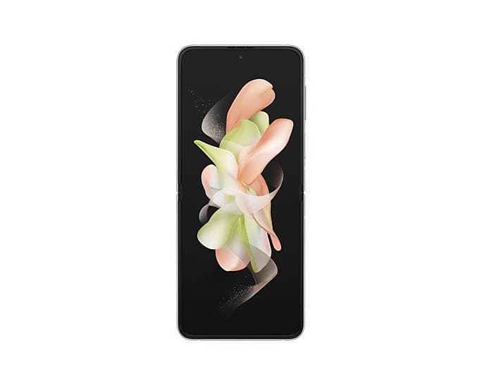 Samsung Galaxy Z Flip4 DS Pink Gold 5G/6.7/OC/8GB/512GB/10MP/12MP+12MP/3700mAh "SM-F721BZDPEUE" — miniatură