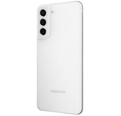 Samsung Galaxy S21 FE DS White 5G/6.4"/OC/6GB/128GB/32MP/12MP+12MP+8MP/4500mAh "SM-G990BZWDEUE" — miniatură