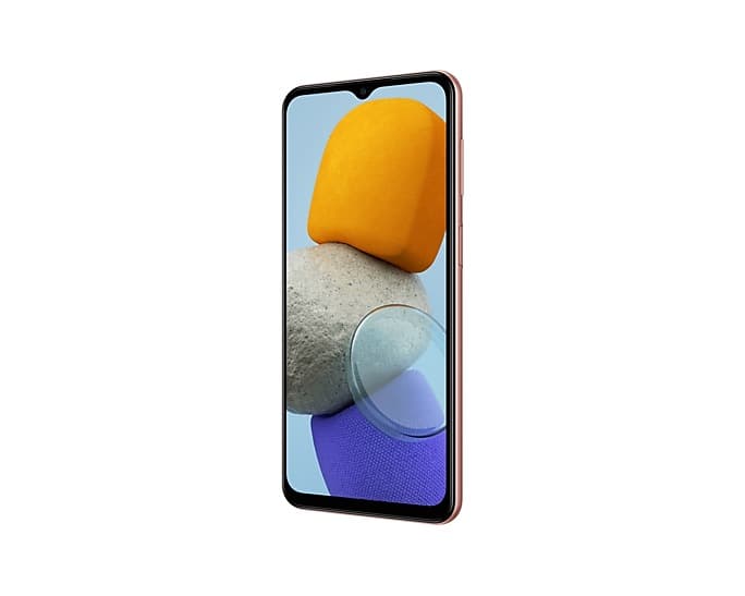 Samsung Galaxy M23 DS Orange Cooper 5G/6.6/OC/4GB/128GB/8MP/50MP+8MP+2MP/5000mAh "SM-M236BIDGEUE" — miniatură