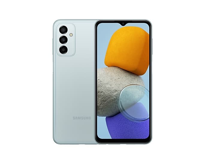 Samsung Galaxy M23 DS Light Blue 5G/6.6/OC/4GB/128GB/8MP/50MP+8MP+2MP/5000mAh "SM-M236BLBGEUE"