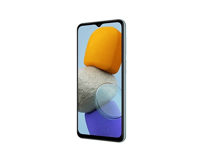 Samsung Galaxy M23 DS Light Blue 5G/6.6/OC/4GB/128GB/8MP/50MP+8MP+2MP/5000mAh "SM-M236BLBGEUE" — miniatură