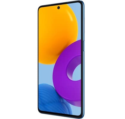 Samsung Galaxy M52 DS Light Blue 5G/6.7/OC/6GB/128GB/32MP/64MP+12MP+5MP/5000mAh "SM-M526BLBDEUE" — miniatură