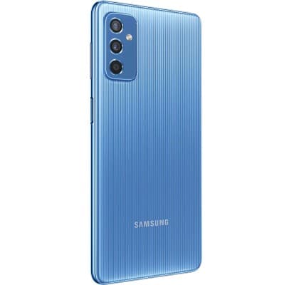 Samsung Galaxy M52 DS Light Blue 5G/6.7/OC/6GB/128GB/32MP/64MP+12MP+5MP/5000mAh "SM-M526BLBDEUE" — miniatură
