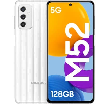 Samsung Galaxy M52 DS White 5G/6.7/OC/6GB/128GB/32MP/64MP+12MP+5MP/5000mAh "SM-M526BZWDEUE"