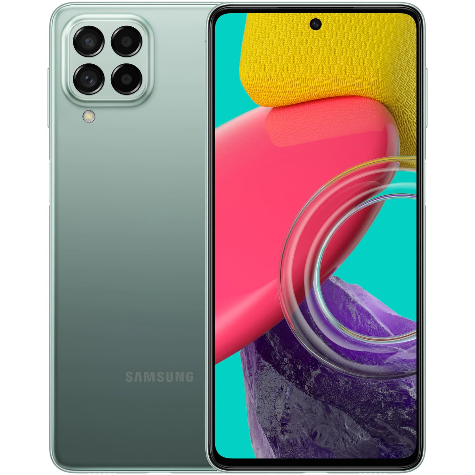 Samsung Galaxy M53 DS Green 5G/6.7/OC/6GB/128GB/32MP/108MP+8MP+2MP+2MP/5000mAh "SM-M536BZGDEUE"