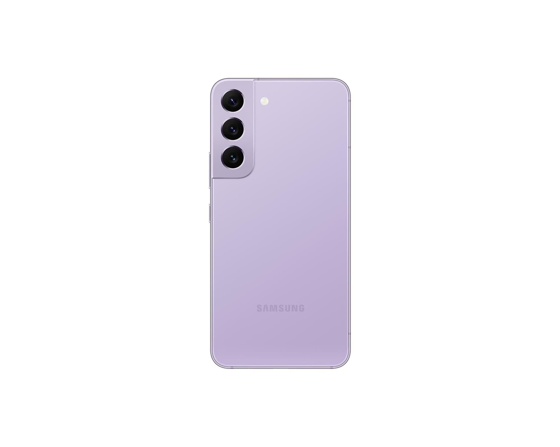 Samsung Galaxy S22 DS Bora Purple 5G/6.1"/OC/8GB/256GB/10MP/12MP+50MP+10MP/3700mAh "SM-S901BLVGEUE" — miniatură