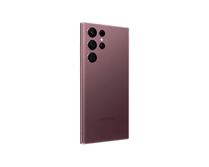 Samsung Galaxy S22 Ultra DS Burgundy 5G/6.8"/OC/8GB/128GB/40MP/12MP+108MP+10MP+10MP/5000mAh + S Pen "SM-S908BDRDEUE" — miniatură
