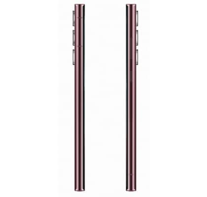 Samsung Galaxy S22 Ultra DS Burgundy 5G/6.8"/OC/12GB/512GB/40MP/12MP+108MP+10MP+10MP/5000mAh + S Pen "SM-S908BDRHEUE" — miniatură