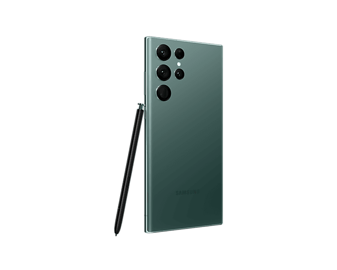 Samsung Galaxy S22 Ultra DS Green 5G/6.8"/OC/8GB/128GB/40MP/12MP+108MP+10MP+10MP/5000mAh + S Pen "SM-S908BZGDEUE" — miniatură