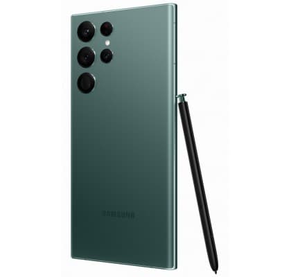 Samsung Galaxy S22 Ultra DS Green 5G/6.8"/OC/12GB/256GB/40MP/12MP+108MP+10MP+10MP/5000mAh + S Pen "SM-S908BZGGEUE" — miniatură