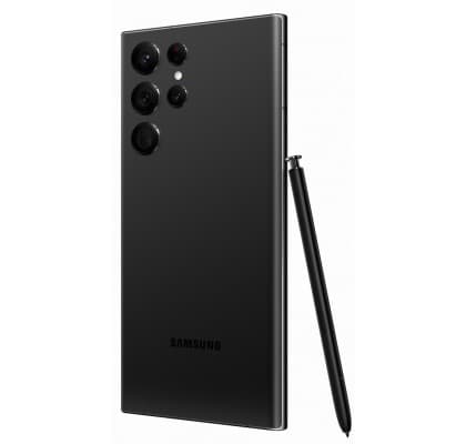 Samsung Galaxy S22 Ultra DS Phantom Black 5G/6.8"/OC/12GB/512GB/40MP/12MP+108MP+10MP+10MP/5000mAh + S Pen "SM-S908BZKHEUE" — miniatură