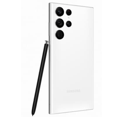 Samsung Galaxy S22 Ultra DS Phantom White 5G/6.8"/OC/12GB/256GB/40MP/12MP+108MP+10MP+10MP/5000mAh + S Pen "SM-S908BZWGEUE" — miniatură