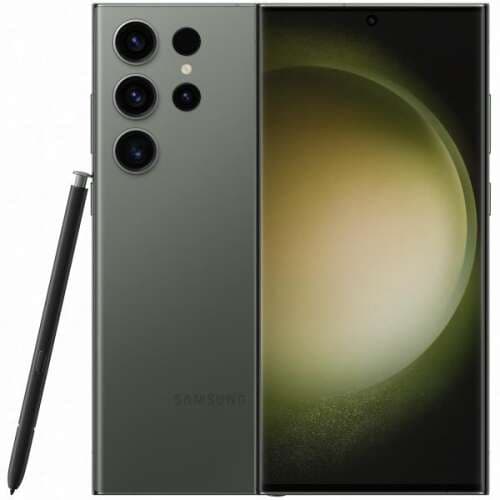 Samsung Galaxy S23 Ultra DS Green 5G/6.8"/OC/8GB/256GB/12MP/200MP+12MP+10MP+10MP/5000mAh + S Pen "SM-S918BZGDEUE"