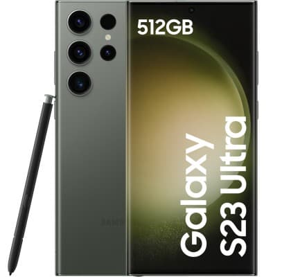 Samsung Galaxy S23 Ultra DS Green 5G/6.8"/OC/12GB/512GB/12MP/200MP+12MP+10MP+10MP/5000mAh + S Pen "SM-S918BZGHEUE"