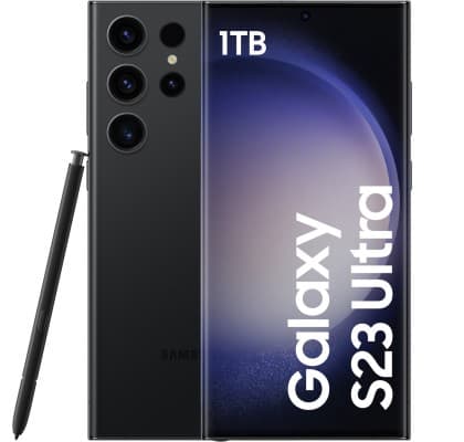 Samsung Galaxy S23 Ultra DS Phantom Black 5G/6.8"/OC/12GB/1TB/12MP/200MP+12MP+10MP+10MP/5000mAh + S Pen "SM-S918BZKPEUE"