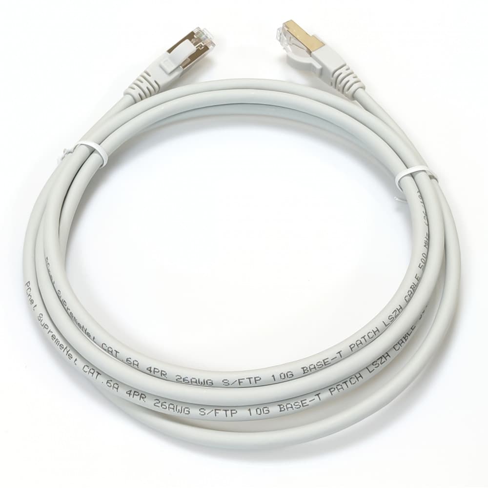 PATCH CORD FTP SPACER Cat6, cupru-aluminiu, 7.5 m, alb, AWG26, "SPPC-FTP-CAT6-7.5M"