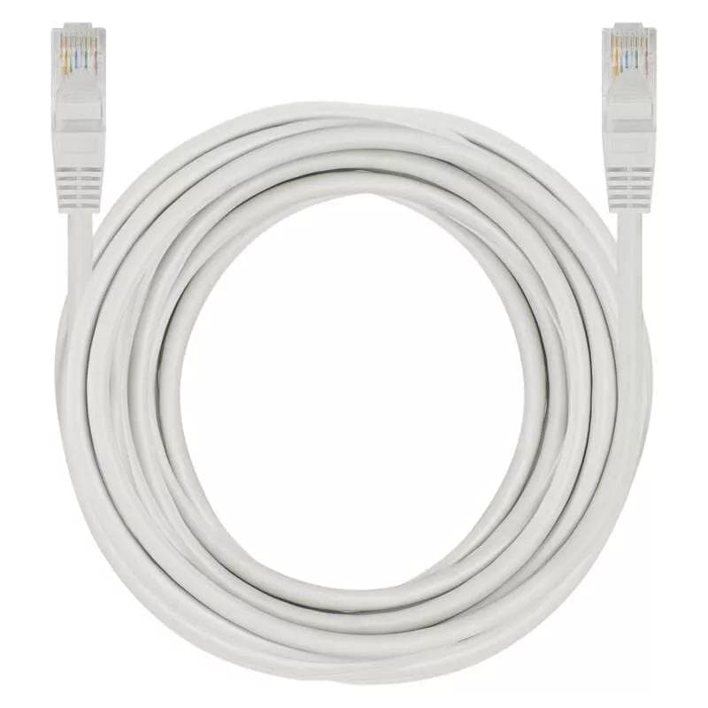 PATCH CORD UTP SPACER Cat6, cupru-aluminiu, 10 m, alb, AWG26, "SPPC-UTP-CAT6-10M"