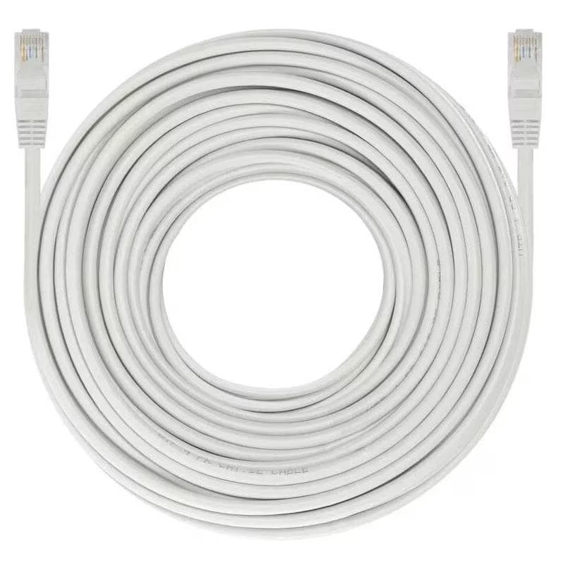 PATCH CORD UTP SPACER Cat6, cupru-aluminiu, 20 m, alb, AWG26, "SPPC-UTP-CAT6-20M"