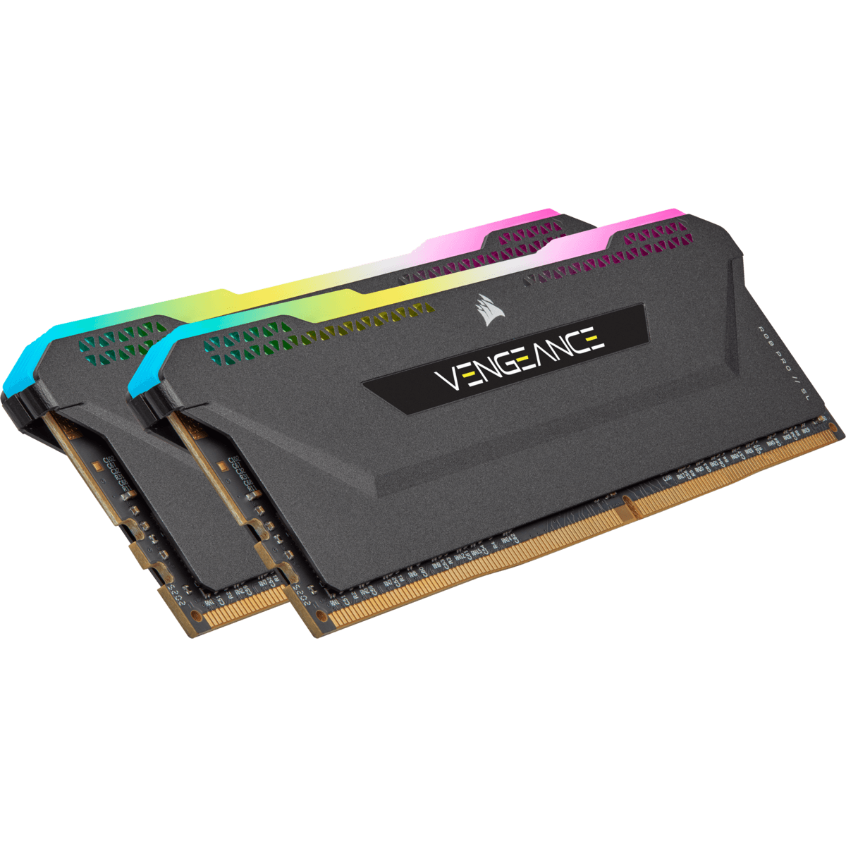 Corsair Vengeance RGB Pro SL 16 GB, DDR4, 3600MHz, CL16, 2x8GB, 1.35V "CMH16GX4M2Z3600C16" — miniatură