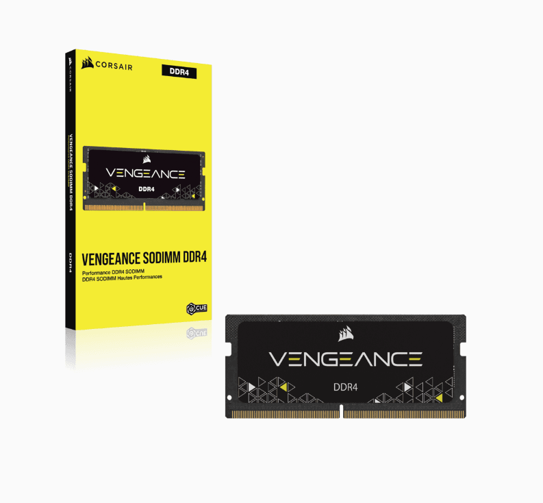 Memorie Notebook Corsair Vengeance 32GB, DDR4 SODIMM, 2666MHz, CL18, 1x32GB, "CMSX32GX4M1A2666C18" — miniatură