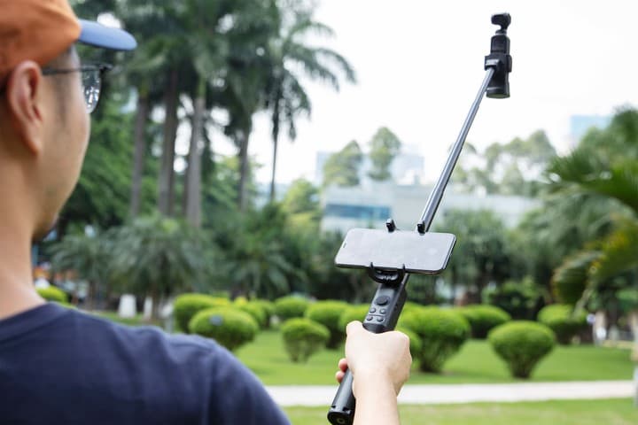 Brat extensibil DJI Osmo Pocket/2, 235-755mm65mAh "CP.OS.00000003.01" — miniatură