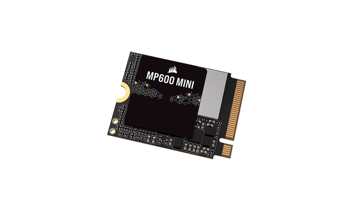 SSD Corsair Force MP600 Mini, 1 TB, NVMe, M.2, PCIe 4.0 "CSSD-F1000GBMP600MN" — miniatură