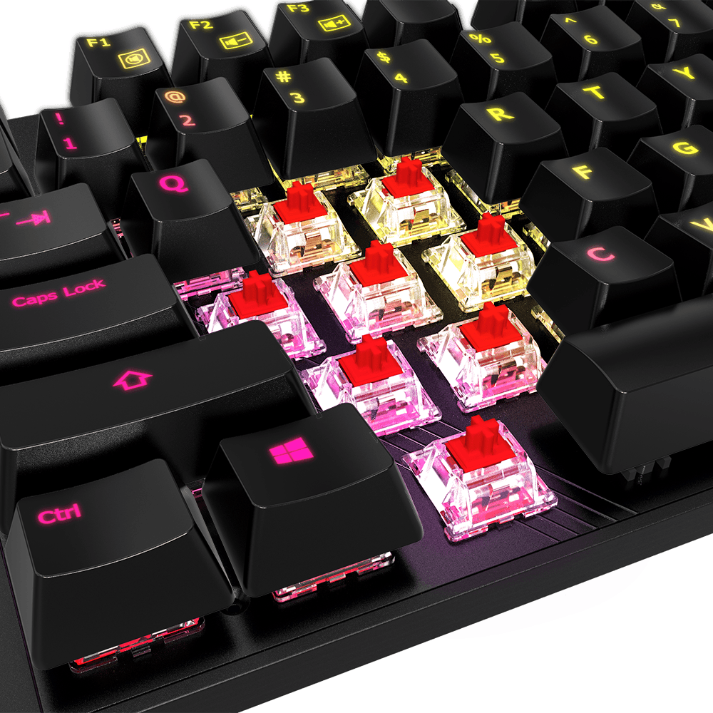 Tastatura Gaming Mecanica GB AORUS K1 R "GK-AORUS K1" — miniatură