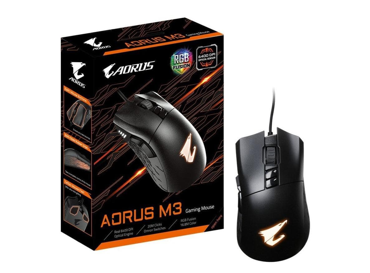 Mouse Gaming GIGABYTE AORUS M3 "GM-AORUS M3"