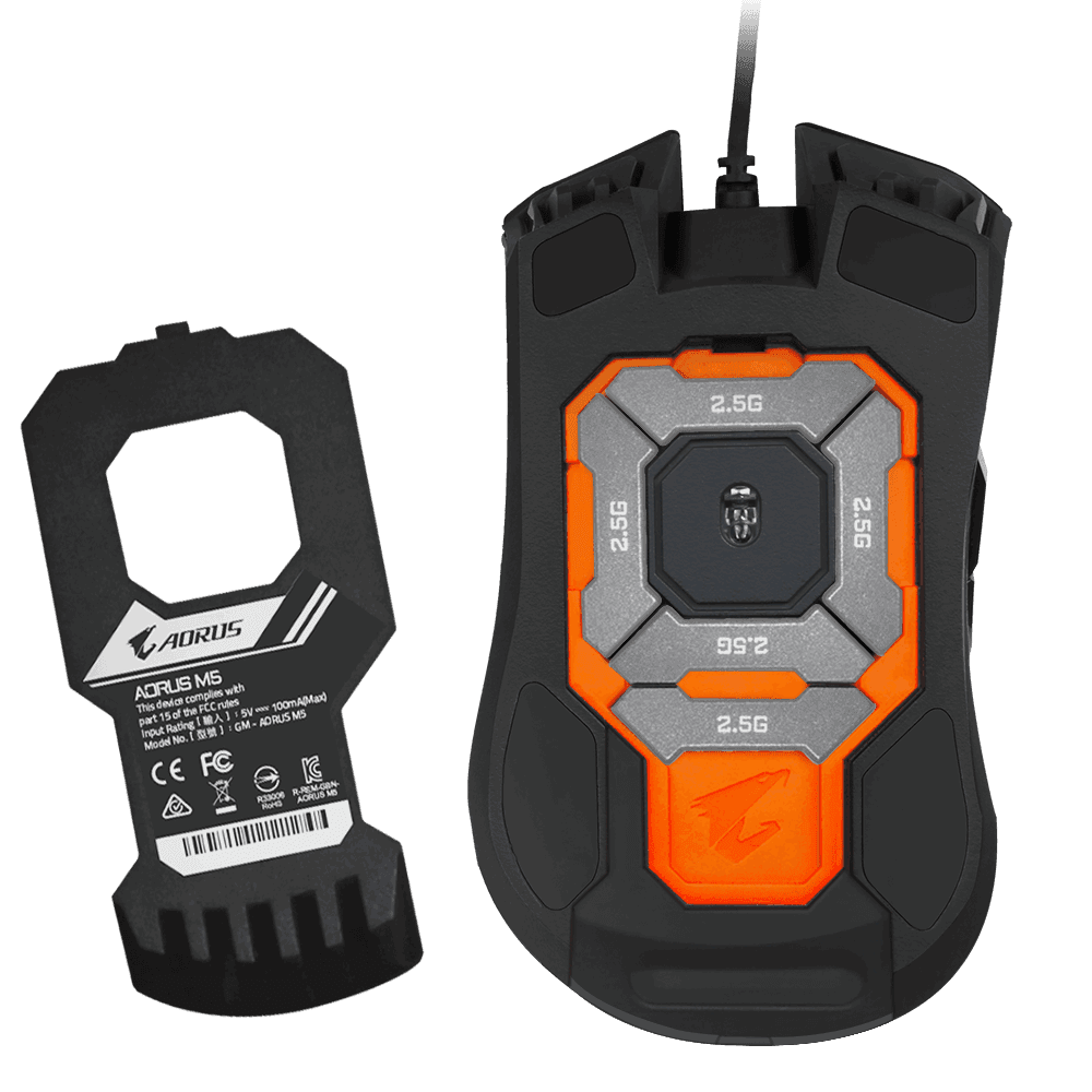 Mouse Gaming GIGABYTE AORUS M5 "GM-AORUS M5" — miniatură