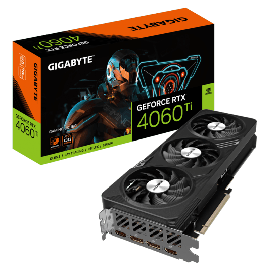 VGA GB GeForce RTX 4060TI GAMING OC "GV-N406TGAMING OC-16GD"