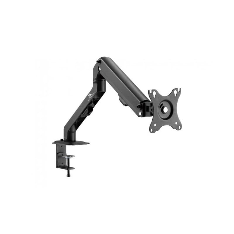 Suport de birou pentru monitor, brat dubla articulatie, 17 - 27 inch, Negru, Maclean "MC-906"