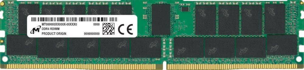 SERVER MEMORY 32GB PC25600 REG/MTA36ASF4G72PZ-3G2R MICRON "MTA36ASF4G72PZ-3G2R"