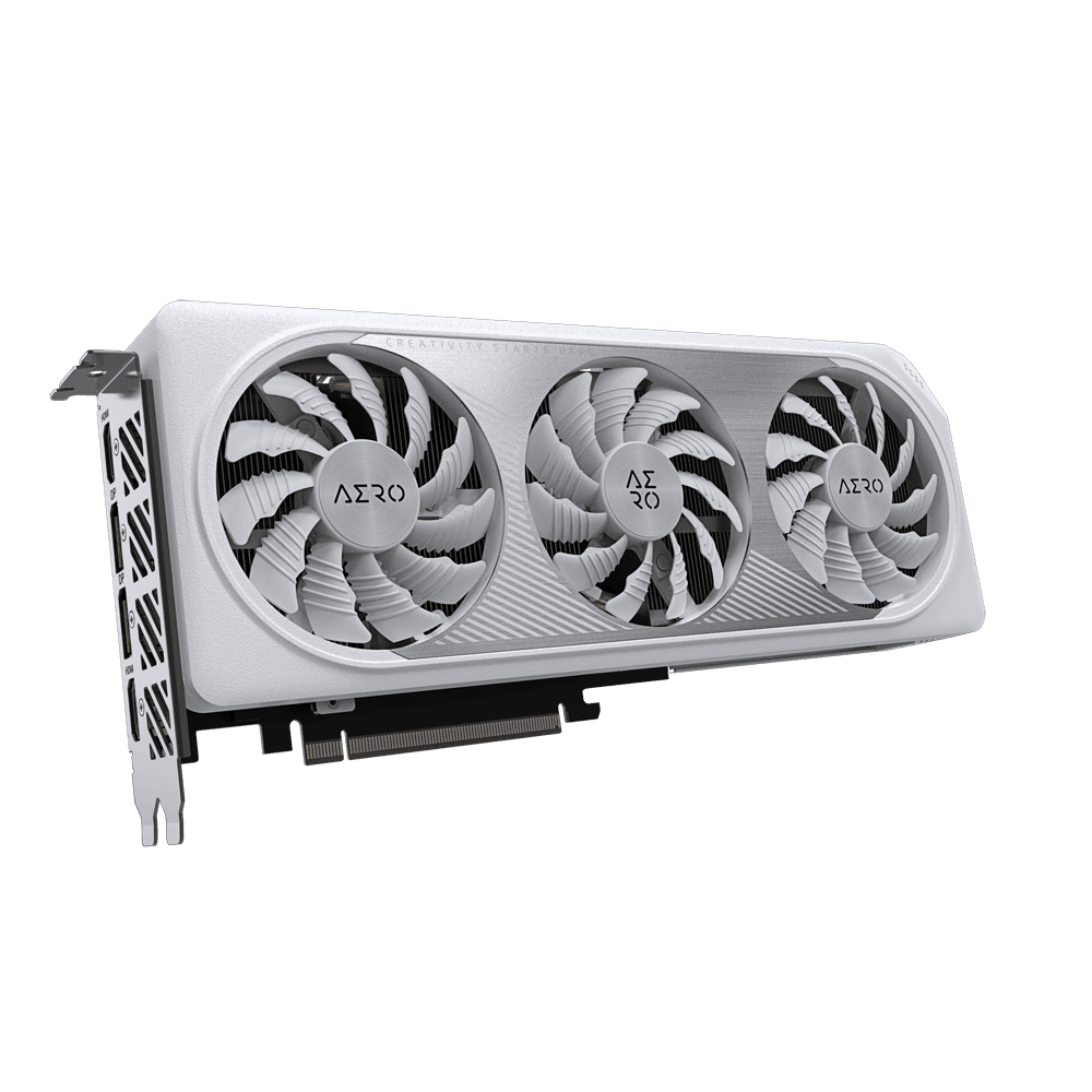 PLACA VIDEO GIGABYTE GeForce RTX 4060 Ti AERO OC 16G "N406TAERO OC-16GD" — miniatură
