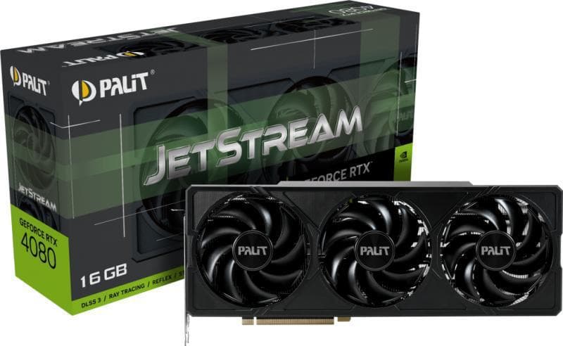 Palit GeForce RTX 4080 JetStream 16GB "NED4080019T2-1032J"