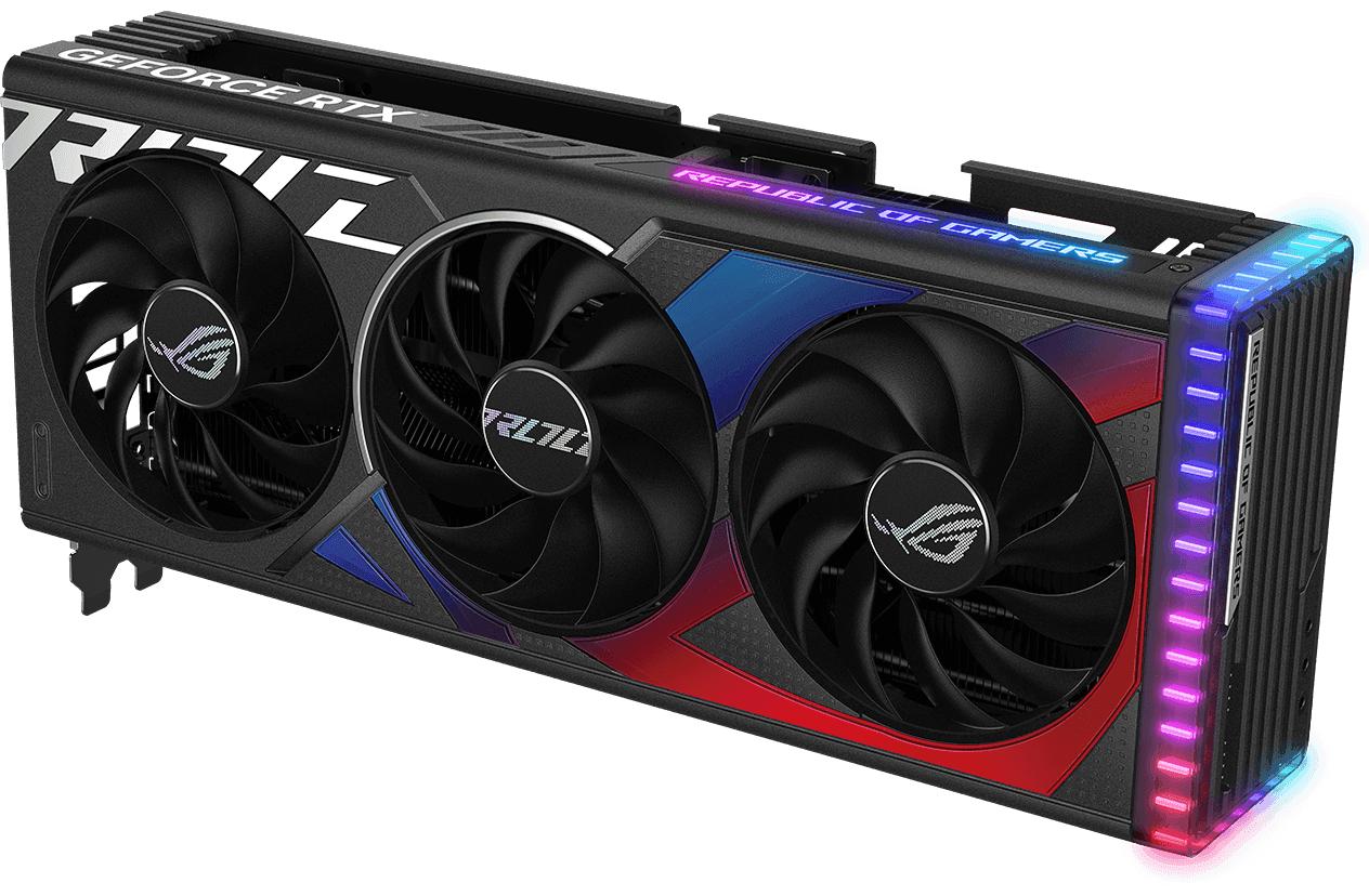 VGA AS ROG Strix RTX 4060TI OC 16GB "ROG-STRIX-RTX4060TI-O16GGAMING" — miniatură