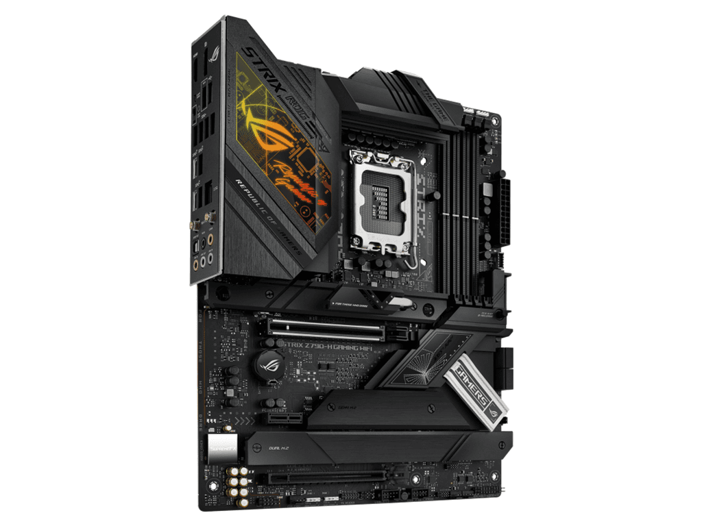Placa de baza ASUS ROG STRIX Z790-H GAMING WIFILGA1700, Z790, USB3.2 GEN 2 MB "ROG STRIX Z790-H GM" — miniatură