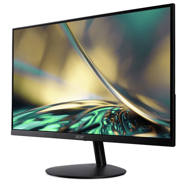 Acer UM.QS2EE.E01 23.8 inch, 1920 x 1080, IPS, 4 ms, 100 Hz, 250 lm, 1000:1, HDMI, VGA "UM.QS2EE.E01" — miniatură