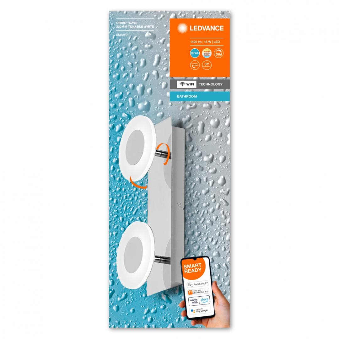 SMART WIFI ORBIS WAVE 320 IP44 TWCRLEDV "000004058075573802"