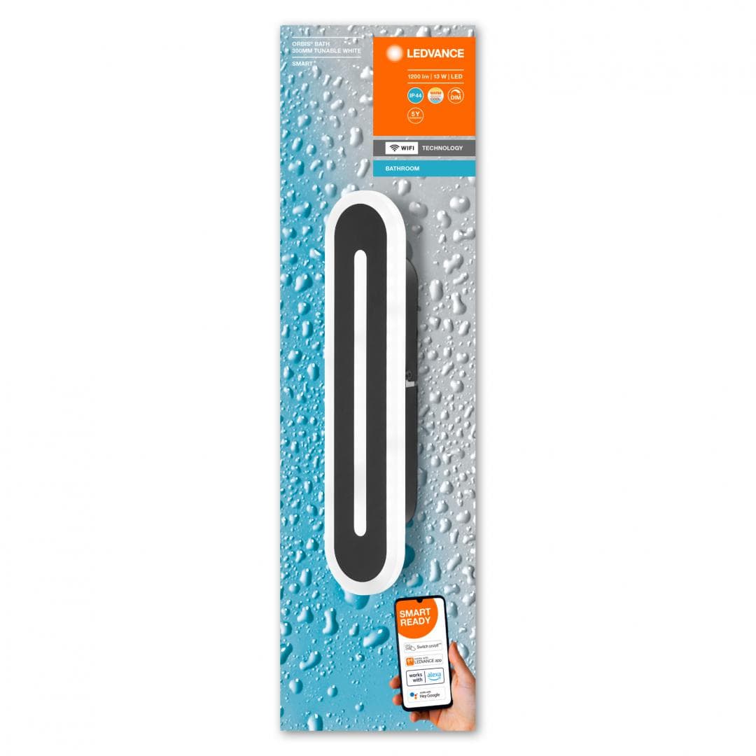 SMART WIFI ORBIS BATH W 300IP44TWBKLEDV "000004058075574335"