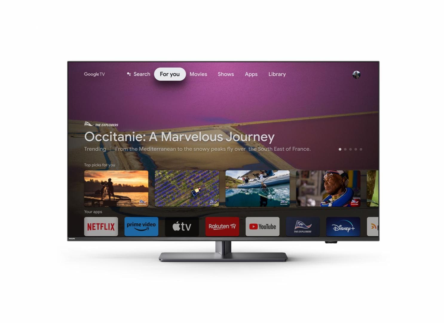 LED TV 65" PHILIPS 65PUS8818/12 (2023) "65PUS8818/12" — miniatură