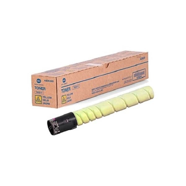 Toner Konica-Minolta Yellow, TN-227Y HALF, pentru Original Bizhub C227|Bizhub C287, 10.5K"ACVH25H"