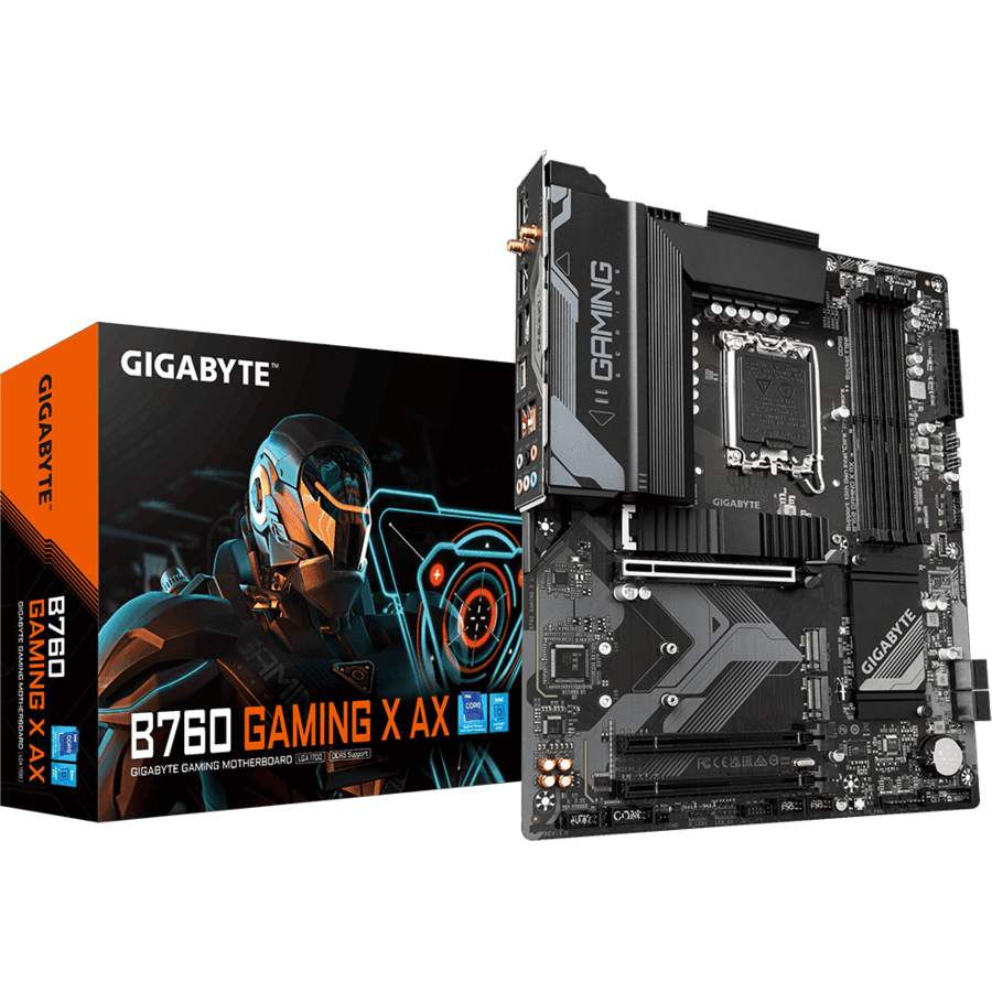GIGABYTE B760M GAMING X AX LGA1700 1xHDMI 1xDP "B760M GAMING X AX"