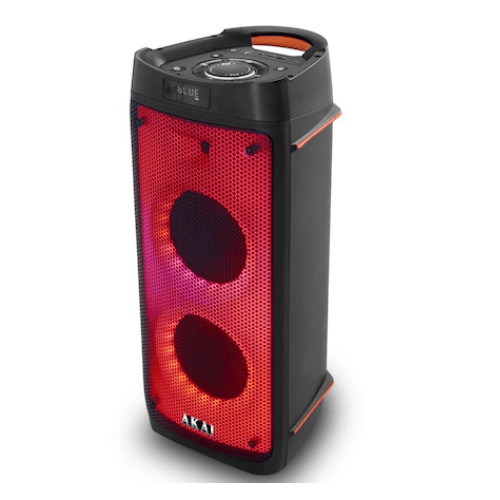 Boxa portabila AKAI, "PartyBox", 50 W RMS, Bluetooth 5.0, acumulator 5000 mAh, negru, "PARTY BOX 810" — miniatură