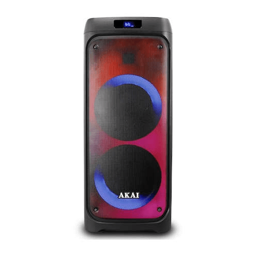 Boxa portabila AKAI, "Party Speaker 260", 50 W RMS, Bluetooth, acumulator 4000 mAh, lumini LED, telecomanda, negru "PARTY SPEAKER 260"