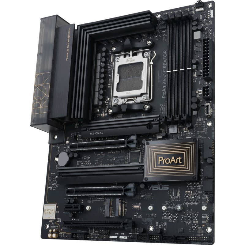 Placa de baza ASUS ProArt B650,AMDRyzen7000SeriesSocket AM5,4DDR5(Dual Channel),USB 3.2 Gen2x2TypeC "PROART B650-CREATOR" — miniatură