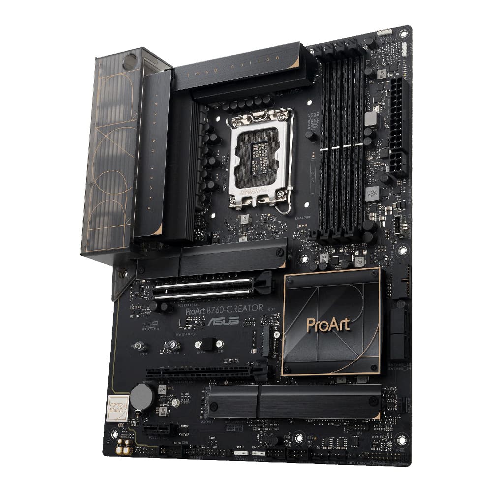 Placa de baza Asus ProArt B760 CREATOR WIFIIntel Socket LGA1700, 4DDR5 (Dual Channel) "PROART B760-CREATOR" — miniatură